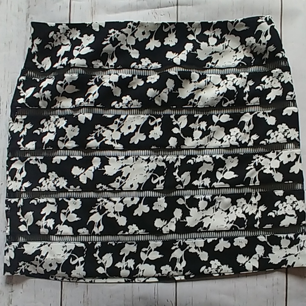 Black and White Skirt
